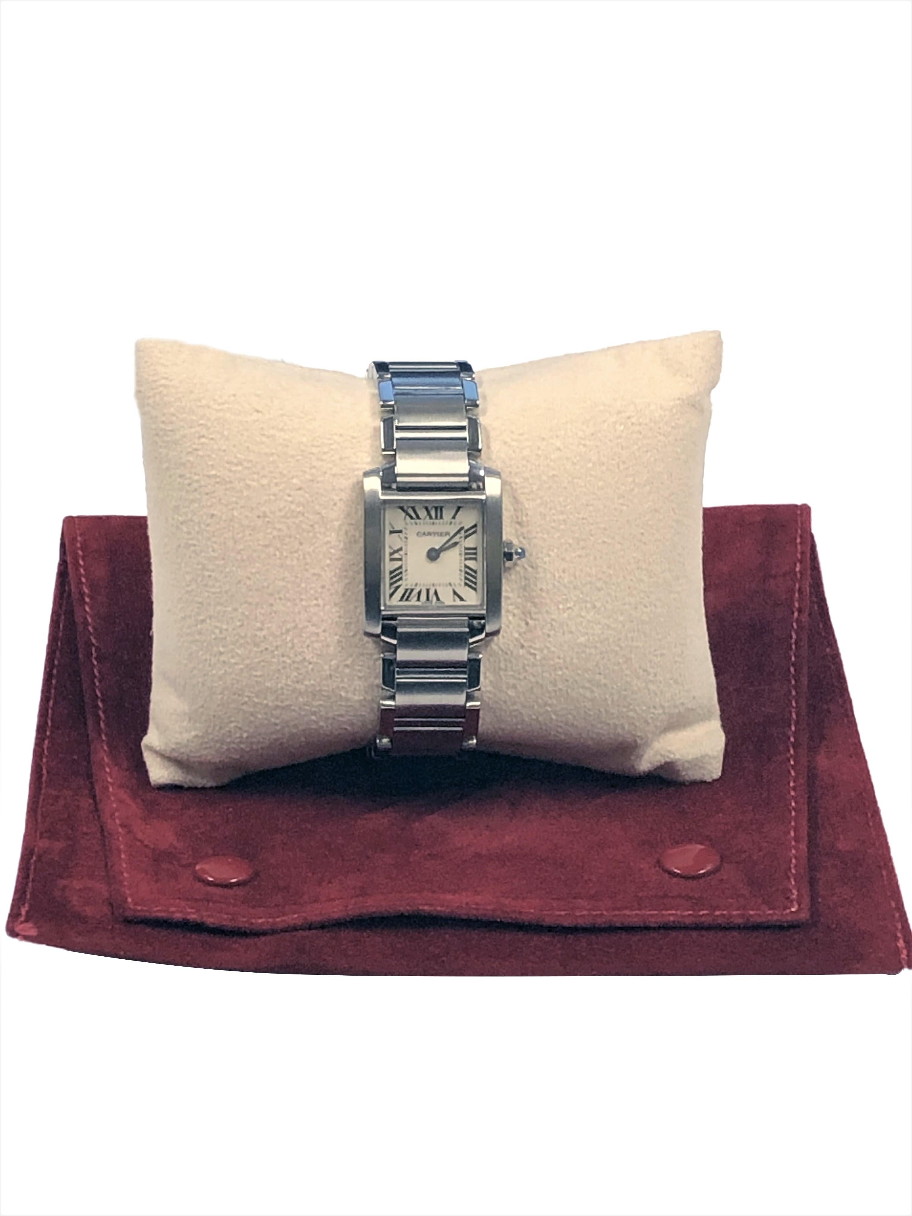 cartier tank francaise watch