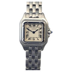 Cartier Ladies Steel Panther Quartz Wrist Watch