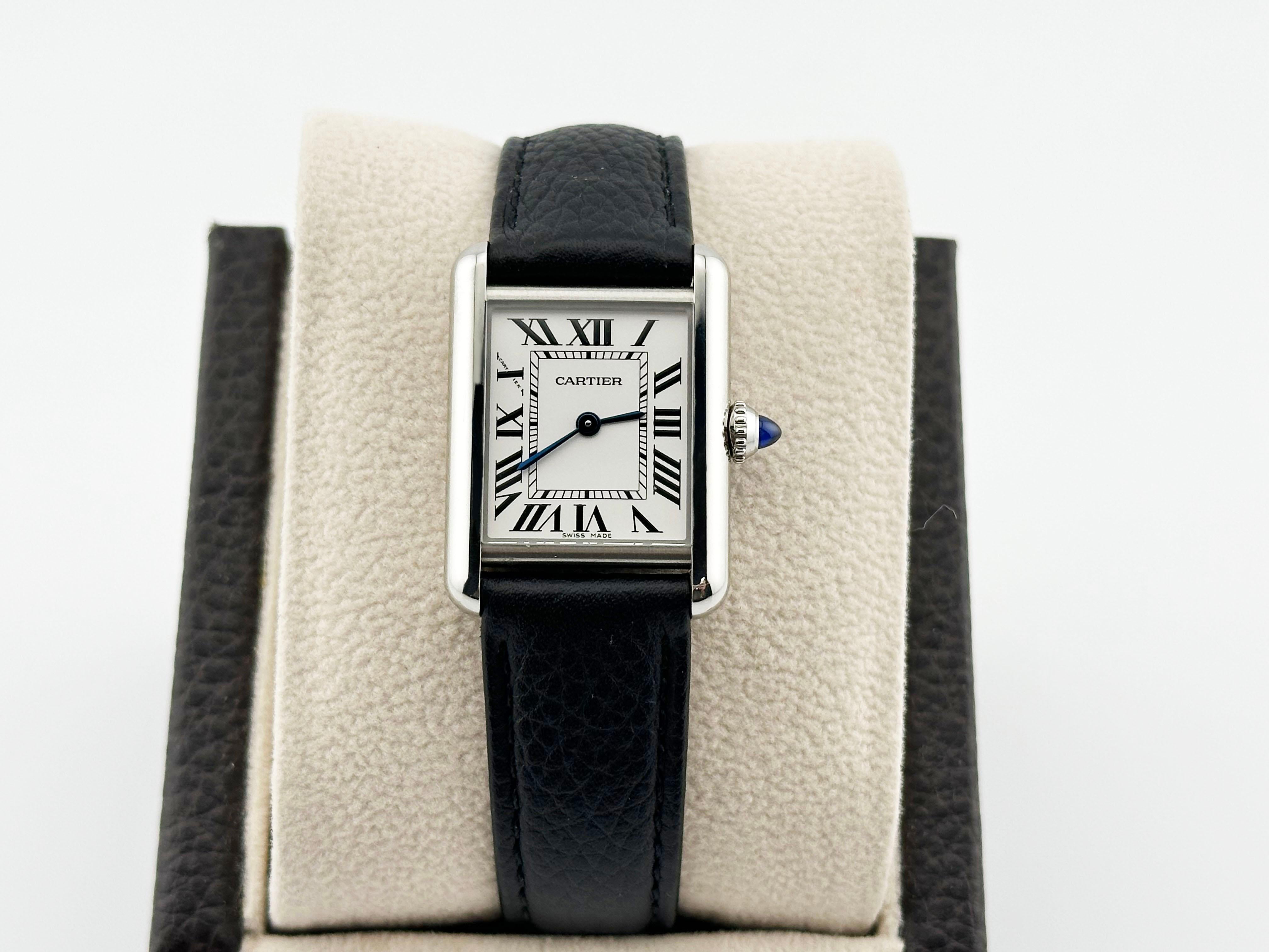 Women's Cartier Ladies Tank Must WSTA0042 Ref 4322 Stainless Steel Box Paper 2023