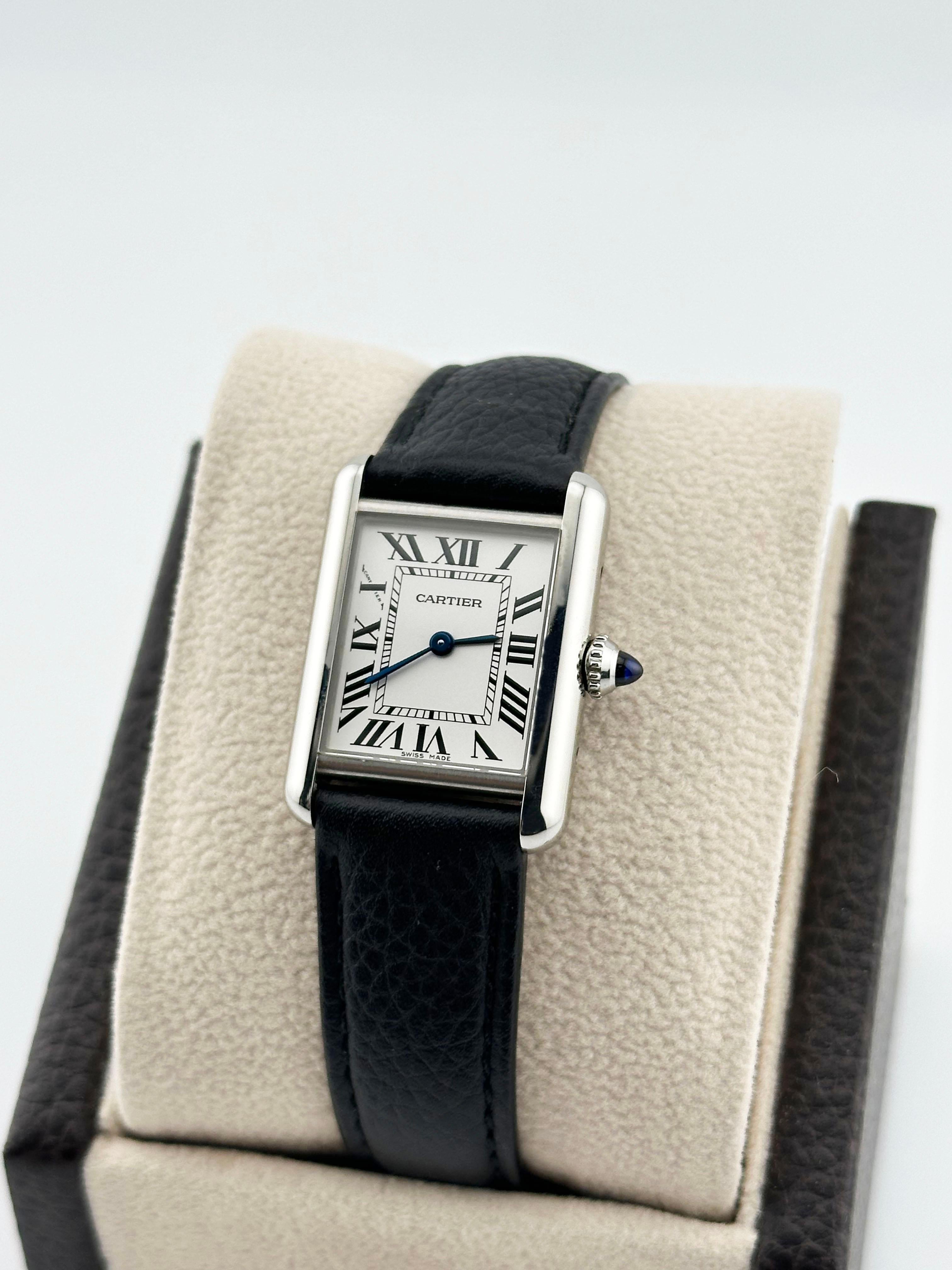 Cartier Ladies Tank Must WSTA0042 Ref 4322 Stainless Steel Box Paper 2023 1