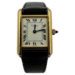 Cartier Ladies Tank Wristwatch