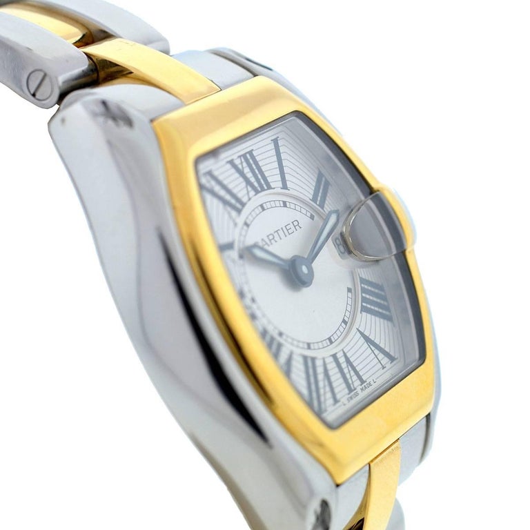 Cartier Ladies Watch TwoTone Roadster 2675 at 1stDibs
