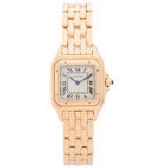 Cartier Ladies Yellow Gold Panther Panthere Quartz Wristwatch