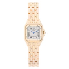 Cartier Ladies Yellow Gold Panthere Quartz Wristwatch Ref W25022B9