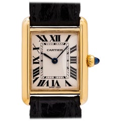 Cartier Ladies Yellow Gold Tank Louis quartz wristwatch, circa 1990s