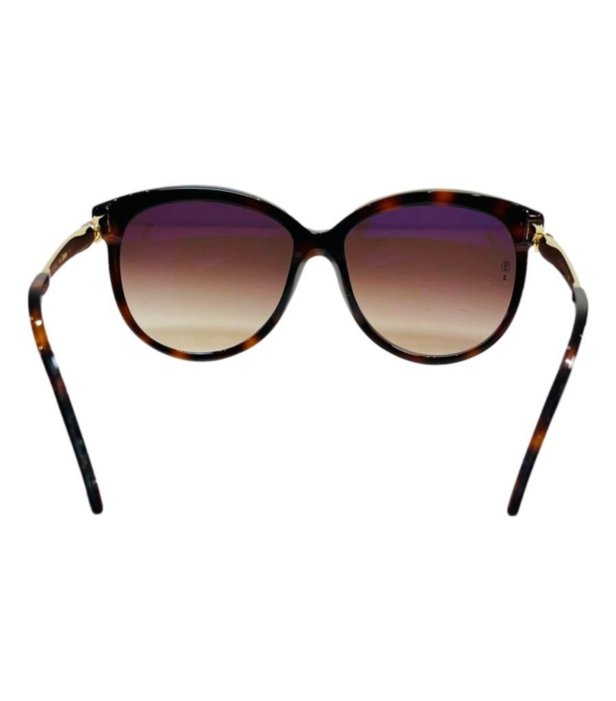 Cartier Lady Trinity-Sonnenbrille Damen im Angebot