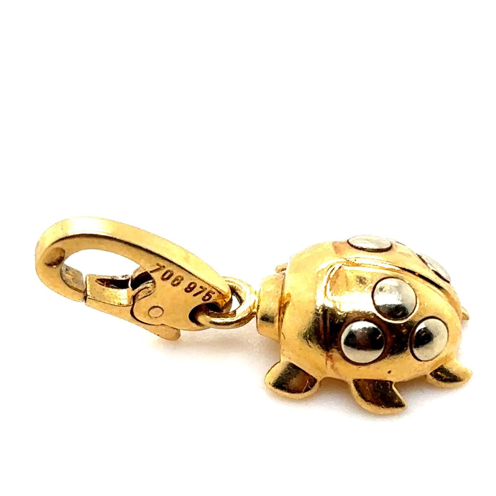 Cartier Ladybug 18 Karat Yellow Gold Charm For Sale 1