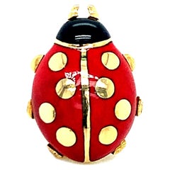 Cartier - Épingle Ladybug