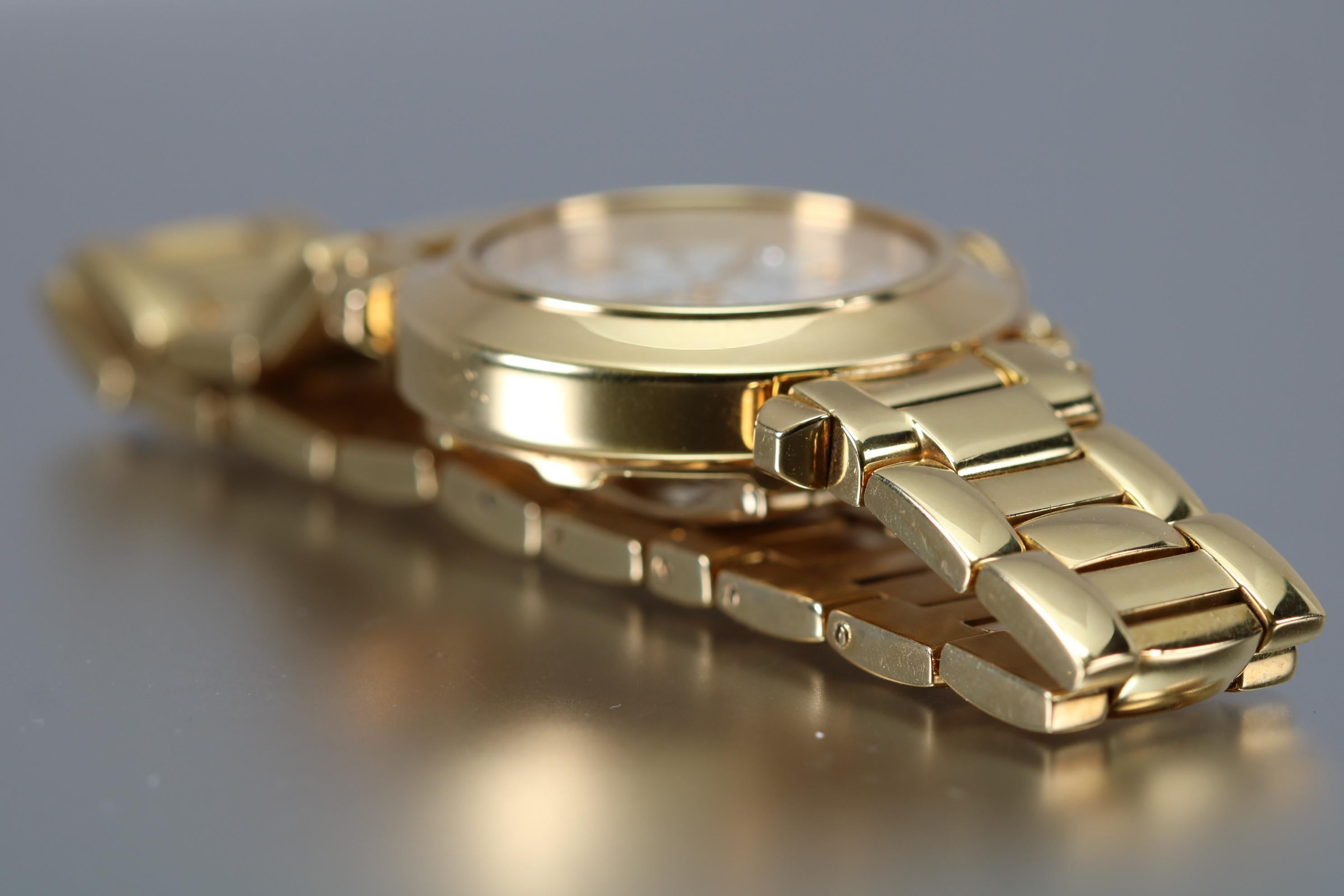 Cartier Ladies Pasha 18 Karat Yellow Gold Wristwatch 2