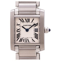 Cartier Ladies Tank Francaise Stainless Steel, circa 2018