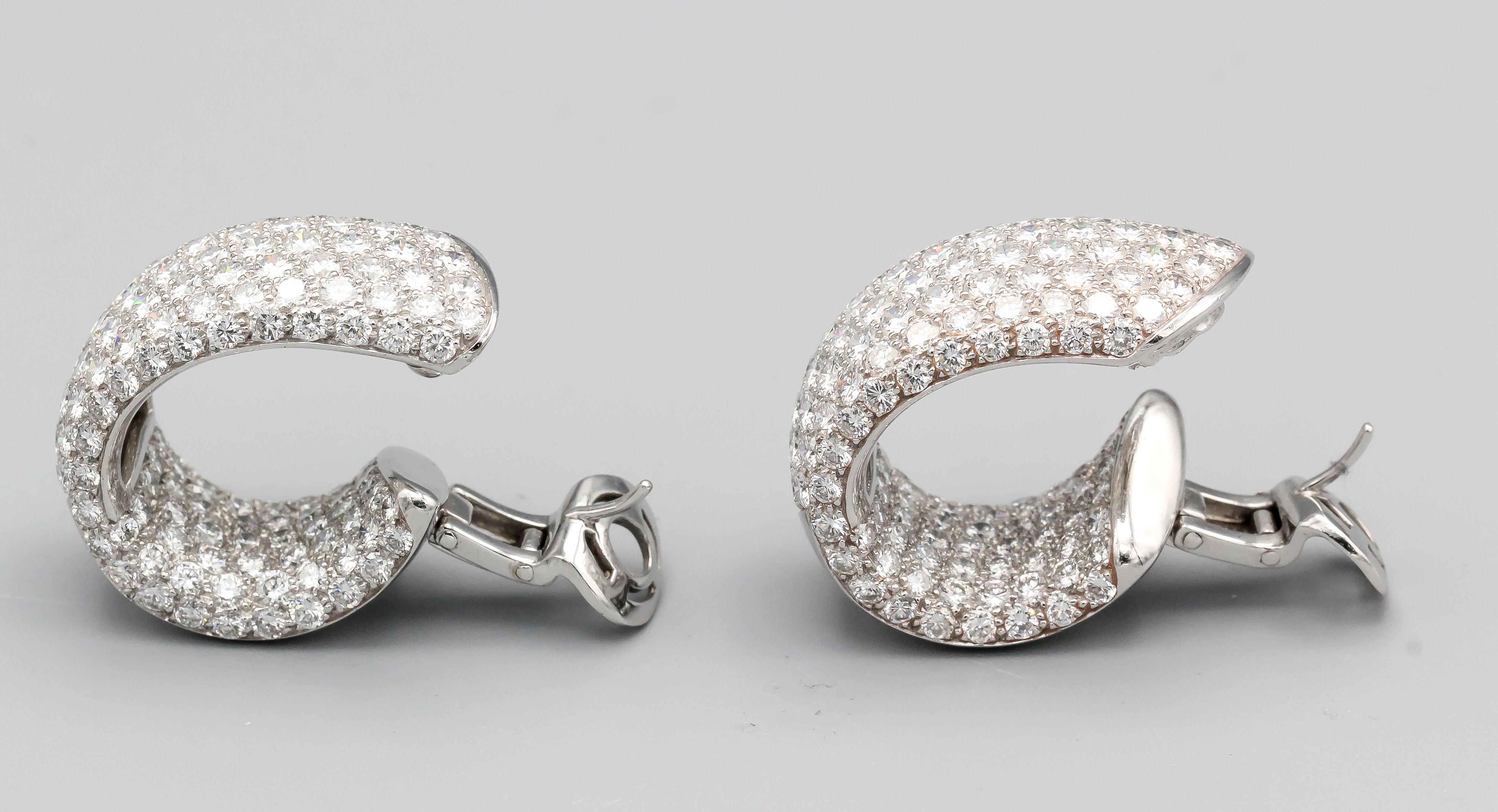 cartier hoop earrings