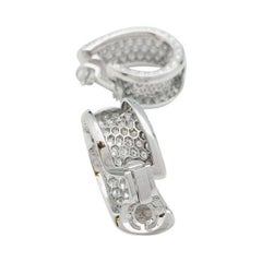 Cartier Lakarda Pair of Diamond Earrings in 18K White Gold