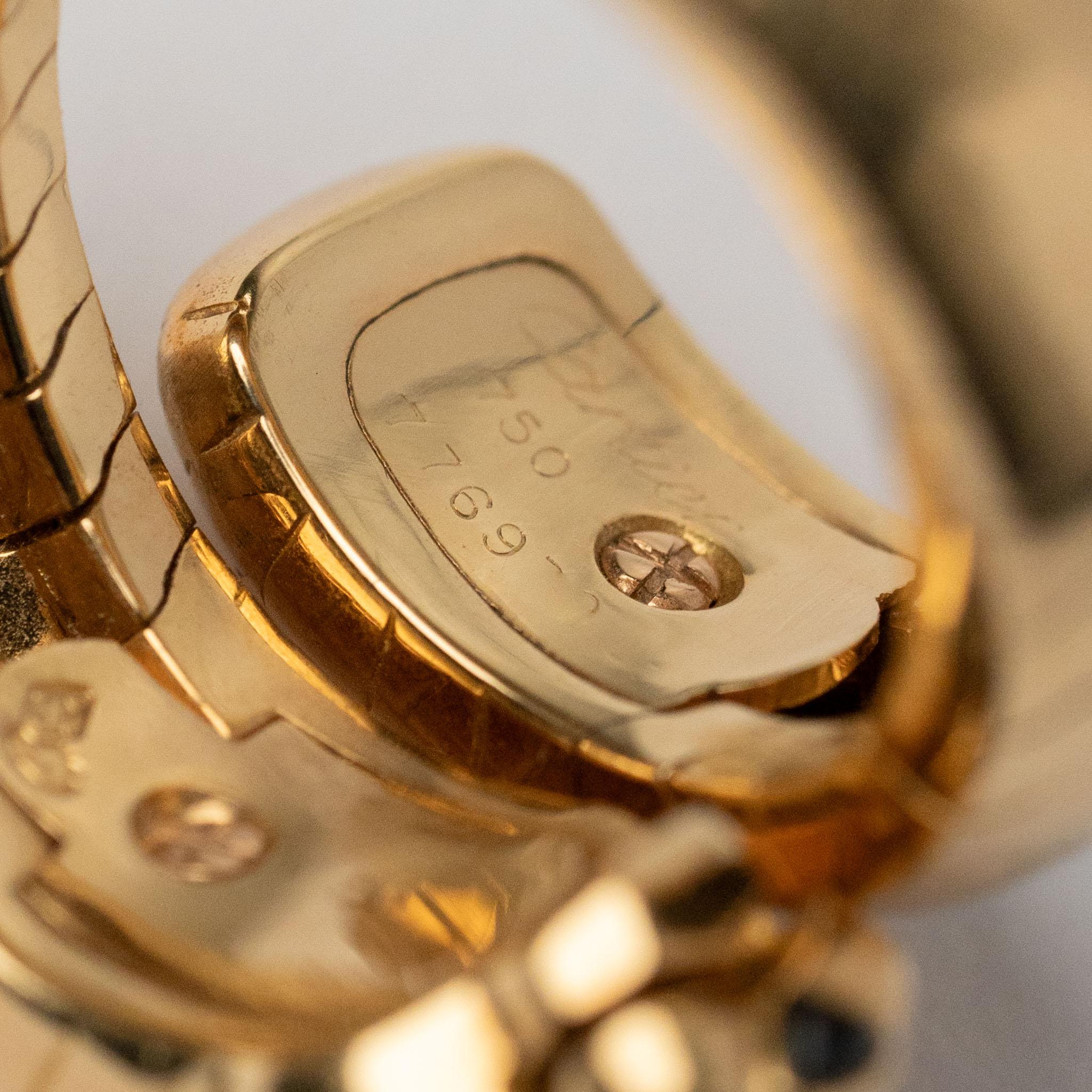 Cartier Anello Panthère Lakarda 18k YG 2000 in vendita 4