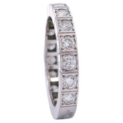 CARTIER Lanier 18kt white Gold Eternity Band with Diamonds