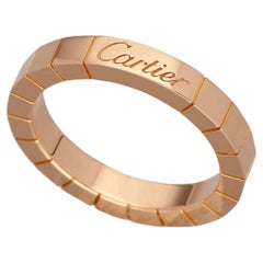 Cartier Lanier Ring 18 Karat Pink Gold US 5 1/4
