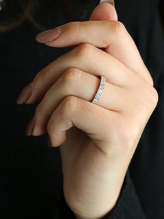 CARTIER Lanière white gold and diamond ring