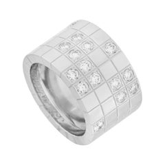 Cartier Lanières 18k White Gold 0.75 Ct Diamond Ring