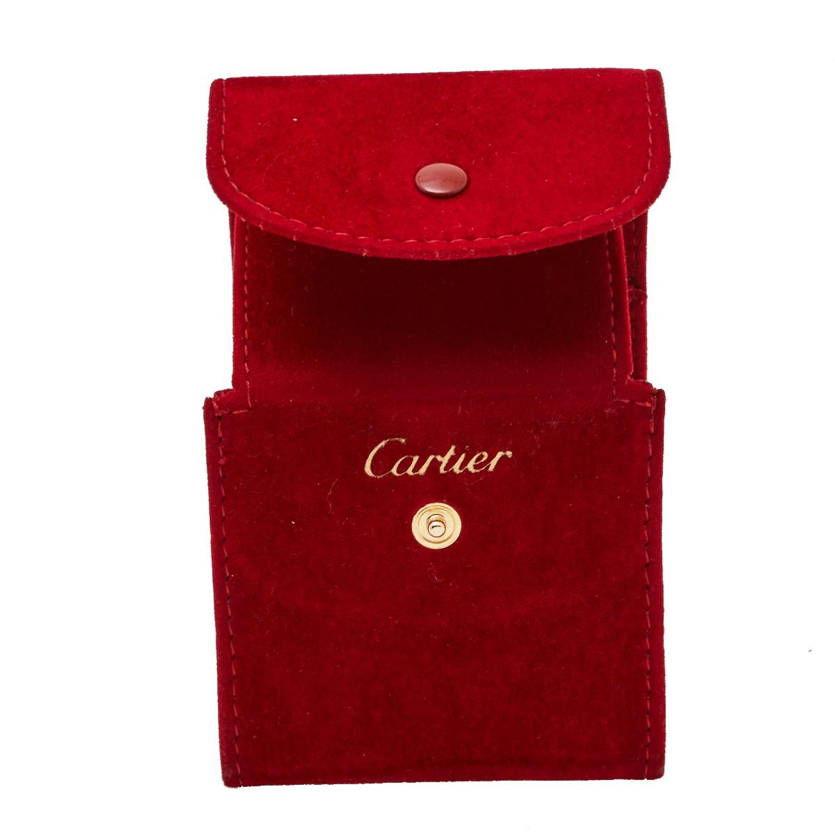 Cartier Lanieres 18K White Gold Link Bracelet In Good Condition In Dubai, Al Qouz 2