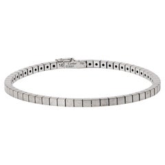 Cartier Lanières Bracelet à maillons en or blanc 18K Taille 16