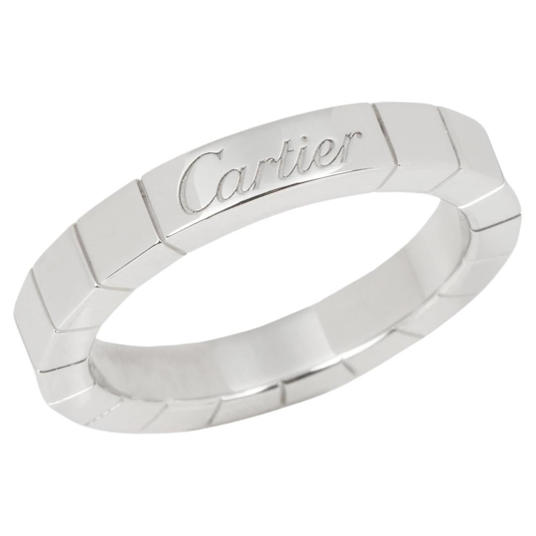 Cartier Bague Lanieres en or blanc 18 carats