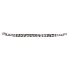 Cartier Lanieres Bracelet en or blanc 18 carats avec diamants
