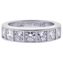 Bague à anneau en diamant Cartier Lanières