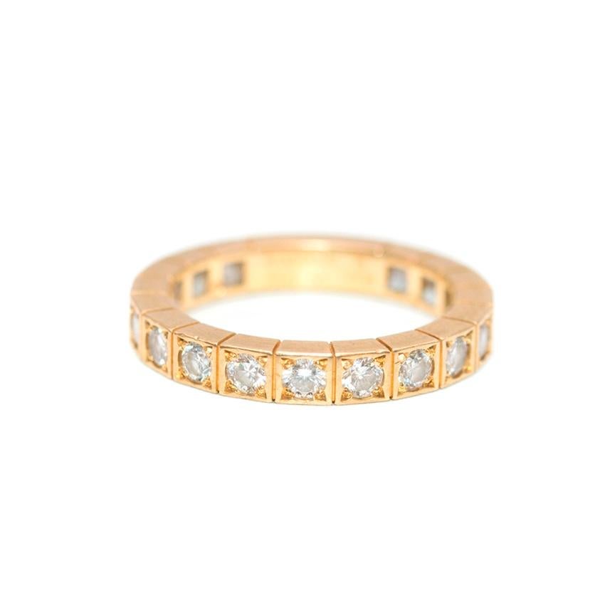 Cartier Lanieres Diamond Eternity Ring - Size 6 at 1stDibs | cartier ...