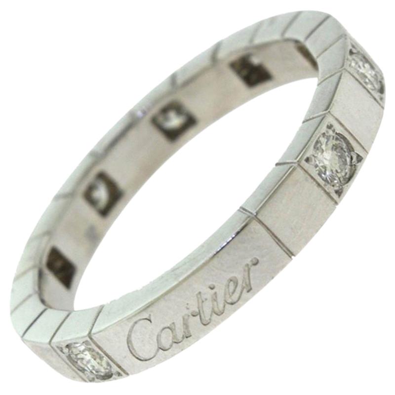 cartier lanieres ring platinum