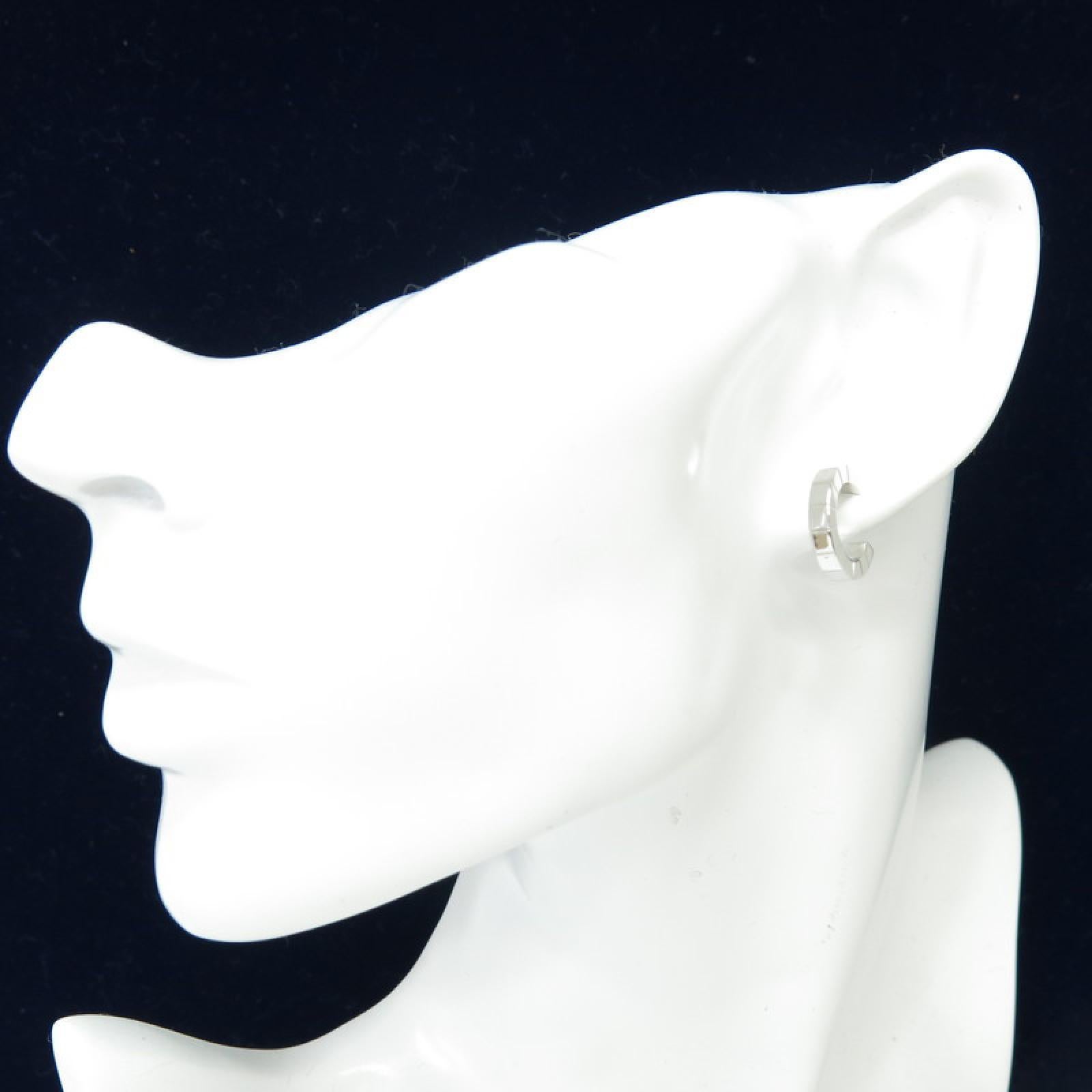 Pendientes de aro de diamantes Cartier Lanieres en Excelente estado para la venta en West Hollywood, CA