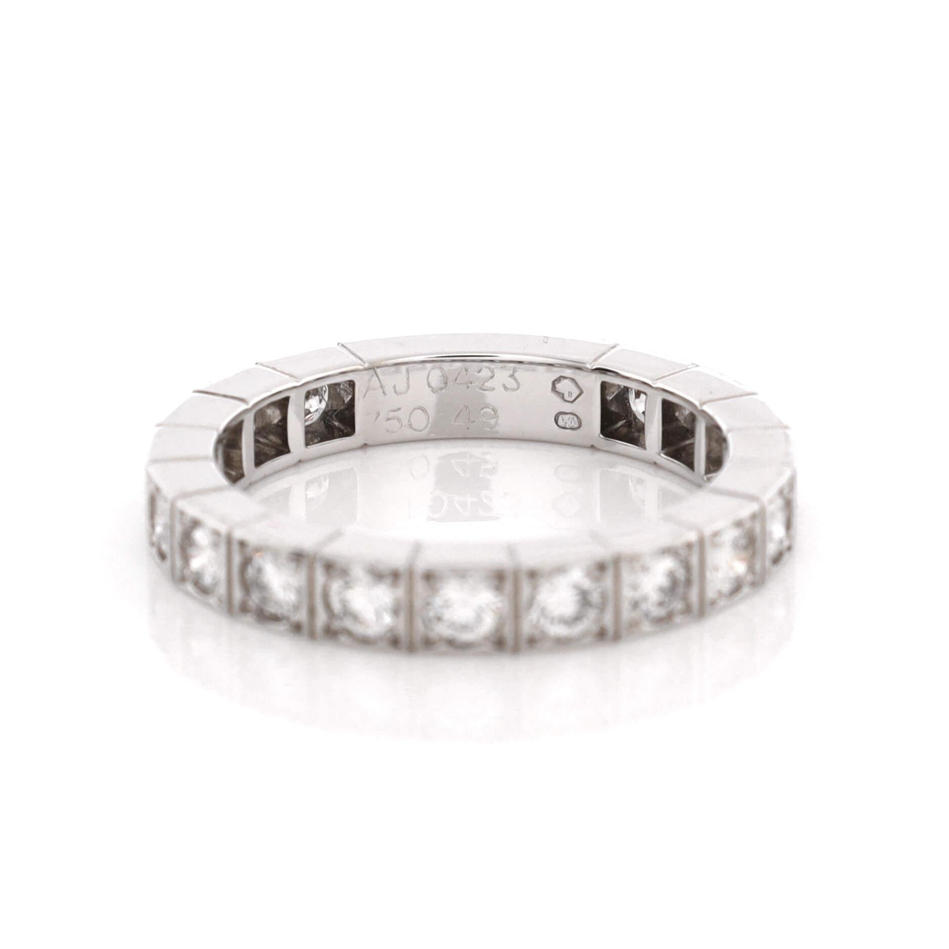 Cartier Lanieres Ring 18K White Gold with Diamonds 1