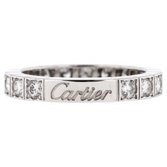 Cartier Lanieres Ring 18K White Gold with Diamonds