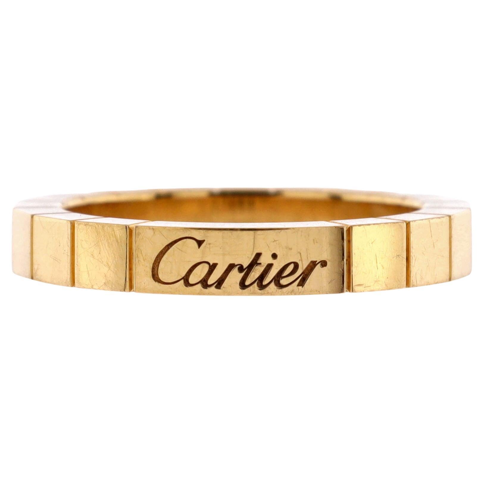 Cartier Lanieres Ring 18k Rose Gold at 1stDibs