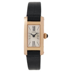 Cartier Lanieries Allongée Model 2593 18 Karat Yellow Gold Watch