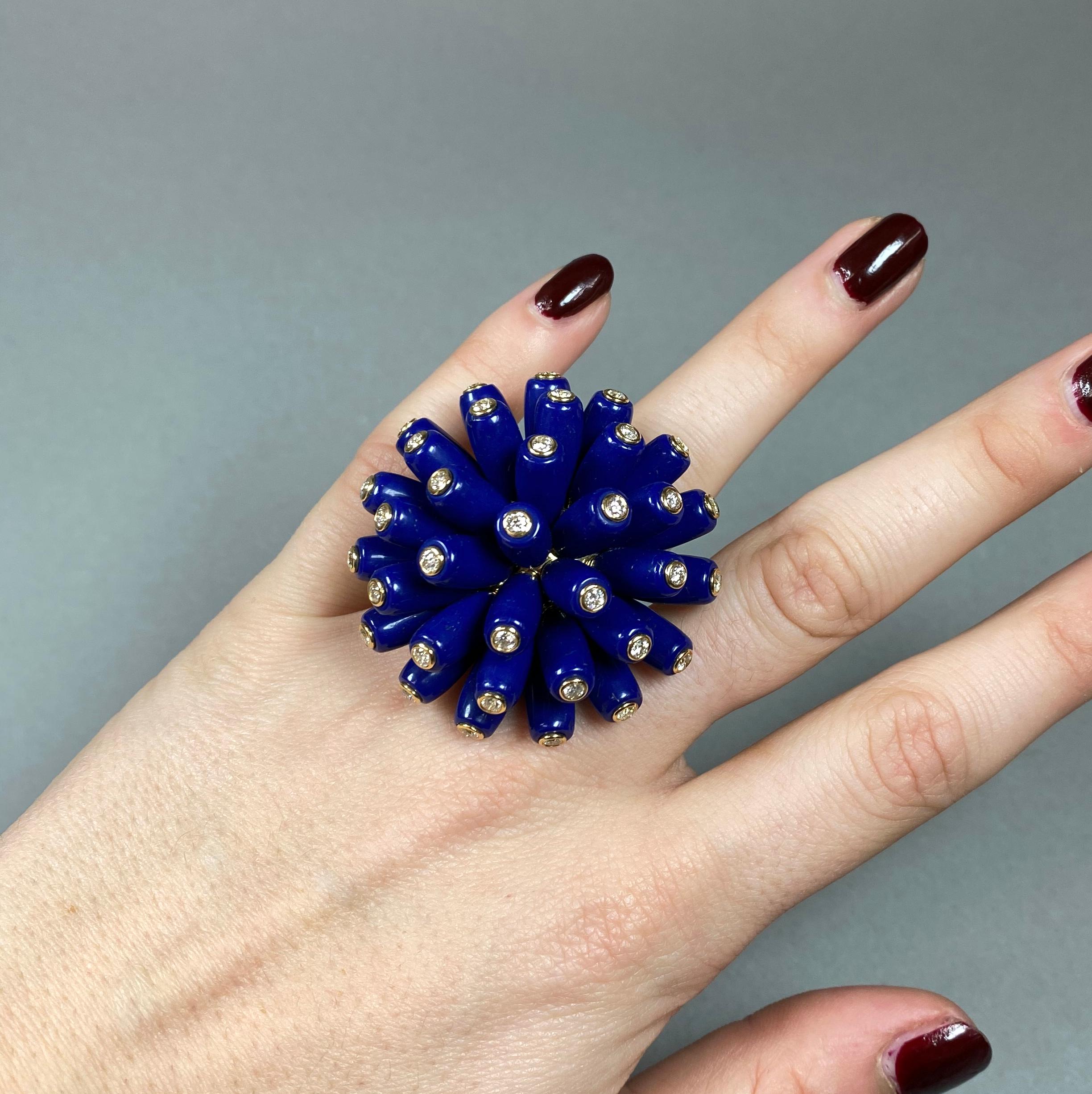 Cartier Lapis Lazuli and Diamond 