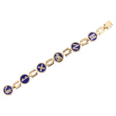 Cartier Bracelet en or à motif de transport