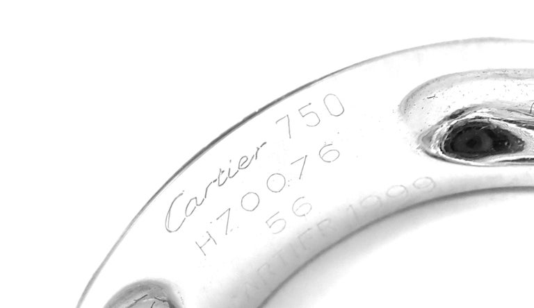 Cartier Large Aquamarine Diamond White Gold Ring at 1stDibs | cartier ...