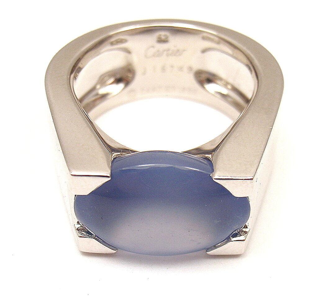 white gold chalcedony ring