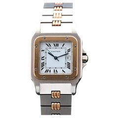 Cartier Grande bicolore 18K YG e acciaio inossidabile Santos Automatico 2961, anni '80