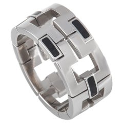 Cartier Le Baiser Du Dragon 18K White Gold Band Ring