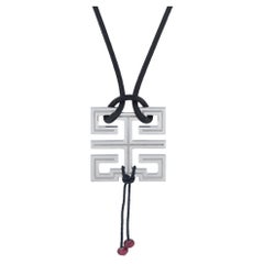 Cartier Le Baiser Du Dragon 18K White Gold Necklace CA22-051926
