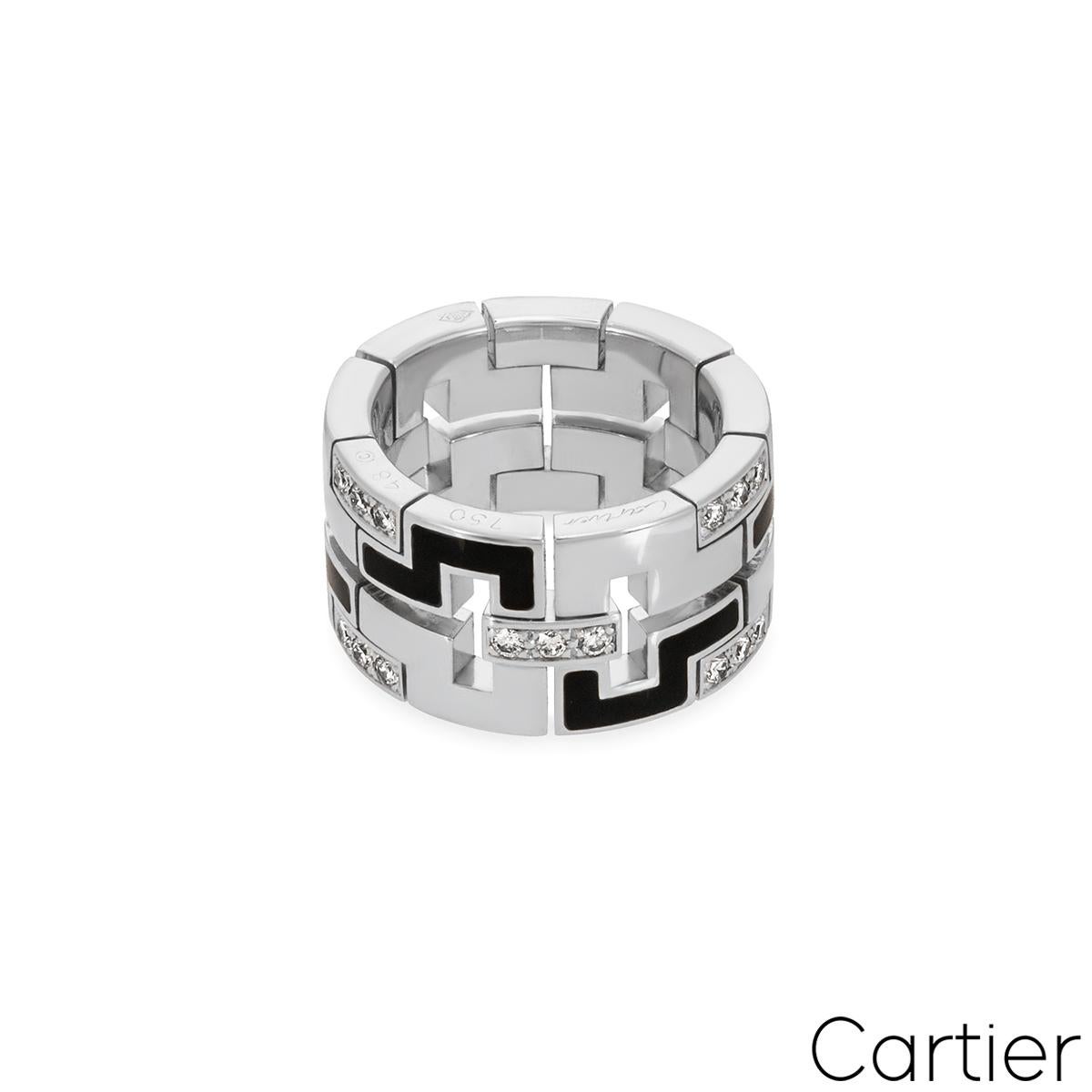 Taille ronde Cartier Le Baiser Du Dragon serti de diamants