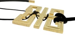 Cartier Le Baiser du Dragon Anhänger Halskette Gelbgold und Rubin