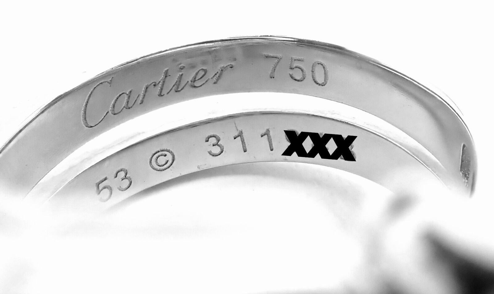 Cartier Le Baiser Du Dragon Ruby Diamond Gold Ring For Sale 4