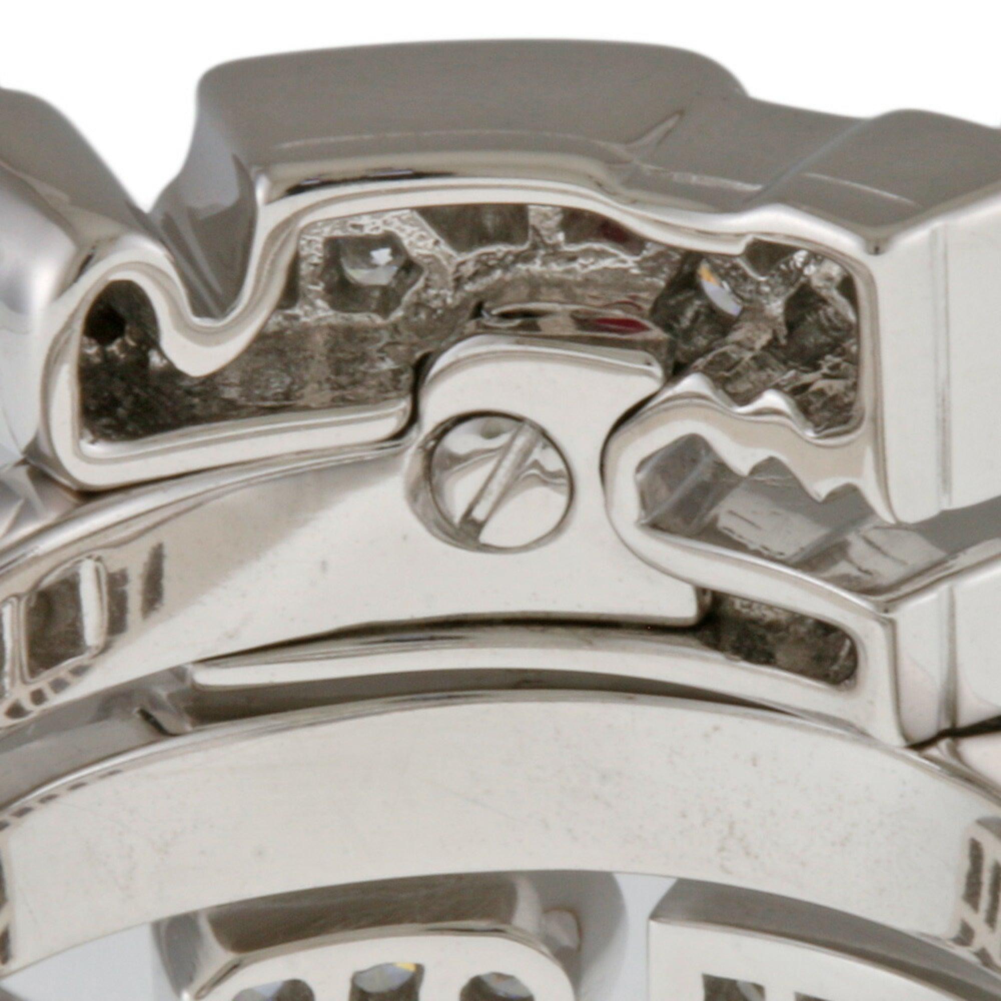Cartier Le Bezedud Dragon Diamond Ring in 18K White Gold In Excellent Condition For Sale In London, GB