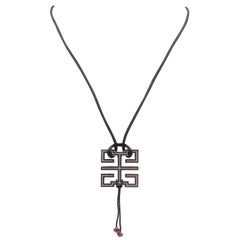 Cartier Le Braiser du Dragon Pendant Necklace