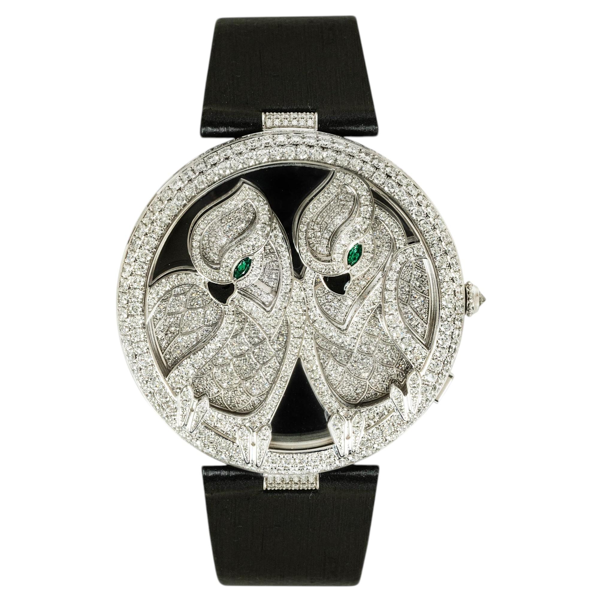 Cartier Le Cirque Animalier Les Inseparables 'Lovebirds' Limited Edition HPI0034 For Sale