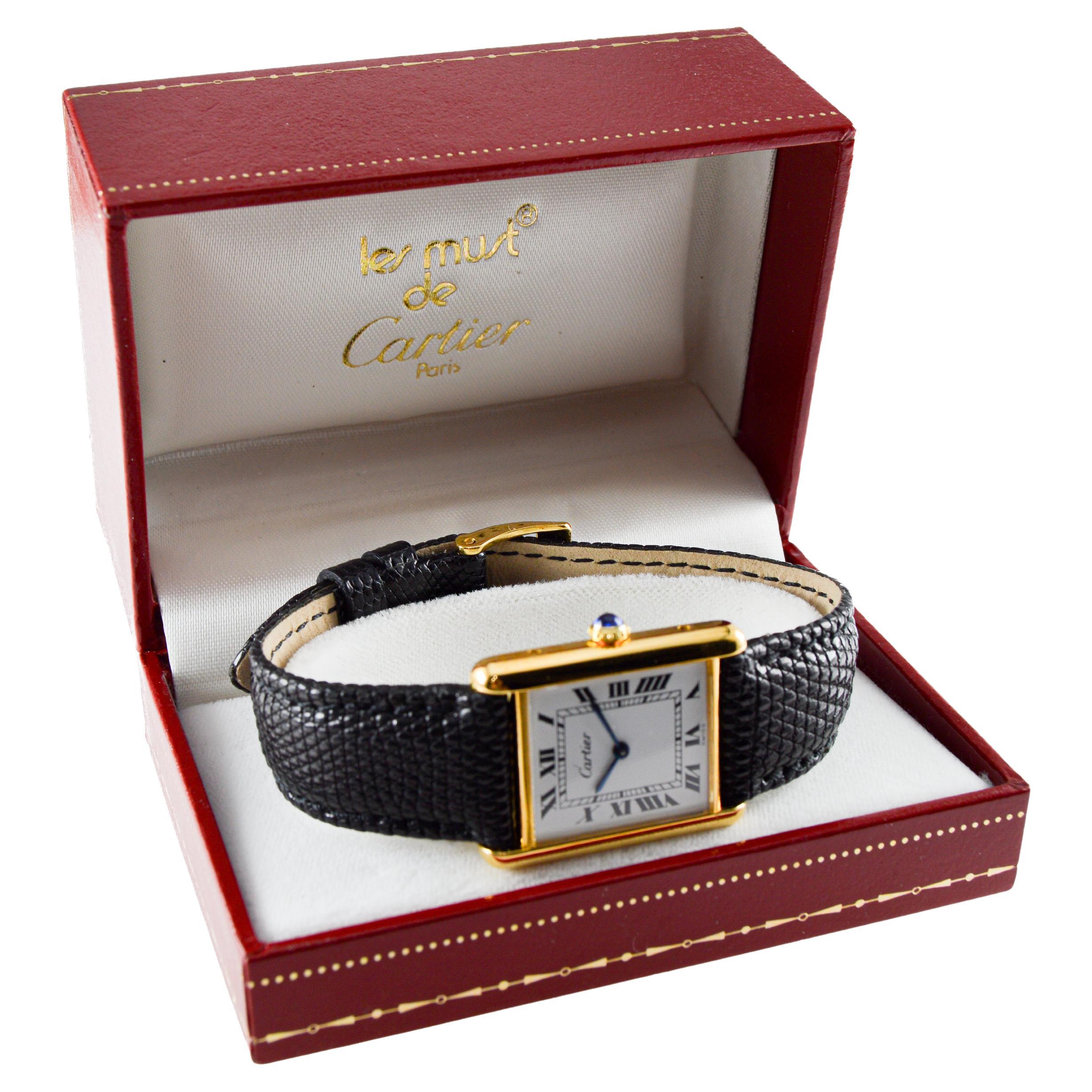 FABRIK / HAUS: Cartier Juweliere 
STIL / REFERENZ: Tank 