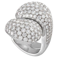 Cartier Le Yin et Le Yang 18K White Gold 5.25 Ct Diamond Ring