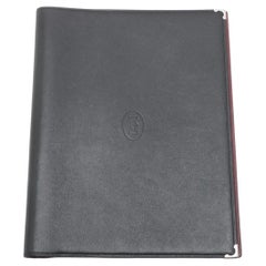 Cartier Leather Notebook Cover Black