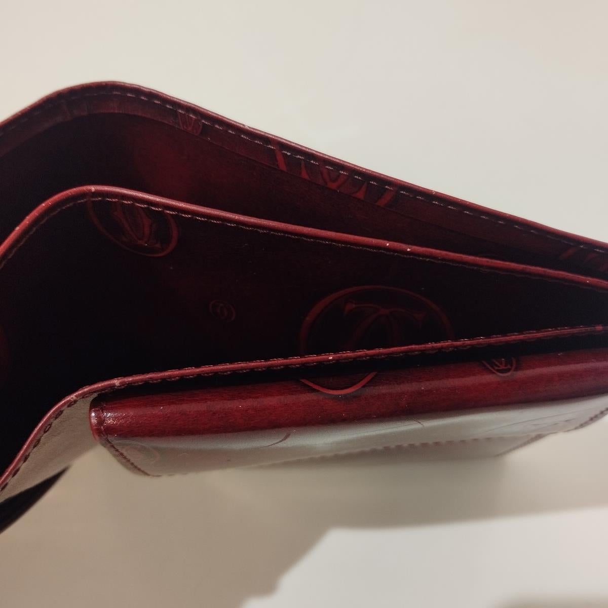 Cartier Leather Wallet For Sale 2